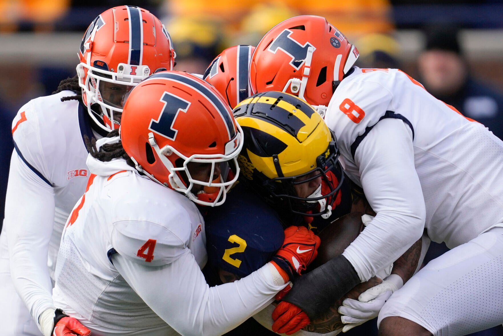 Illinois Michigan Football